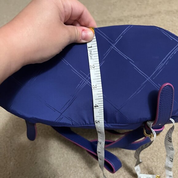 Vera Bradley Preppy Poly Backpack, Violet - Picture 7 of 7